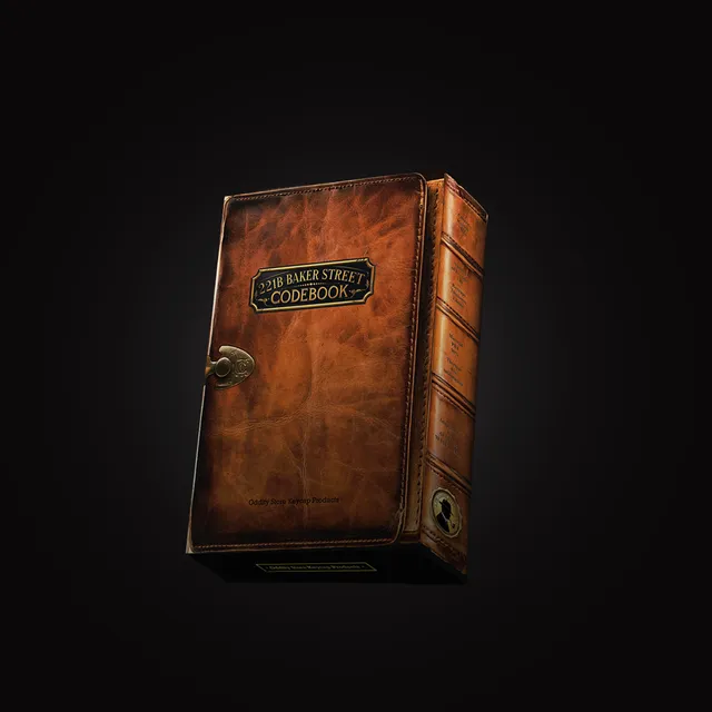 221B Cipher Notebook Keycap Set 7