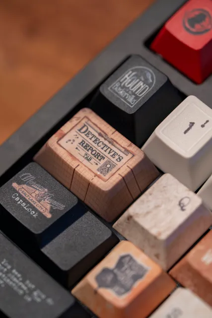 221B Cipher Notebook Keycap Set Photo 7