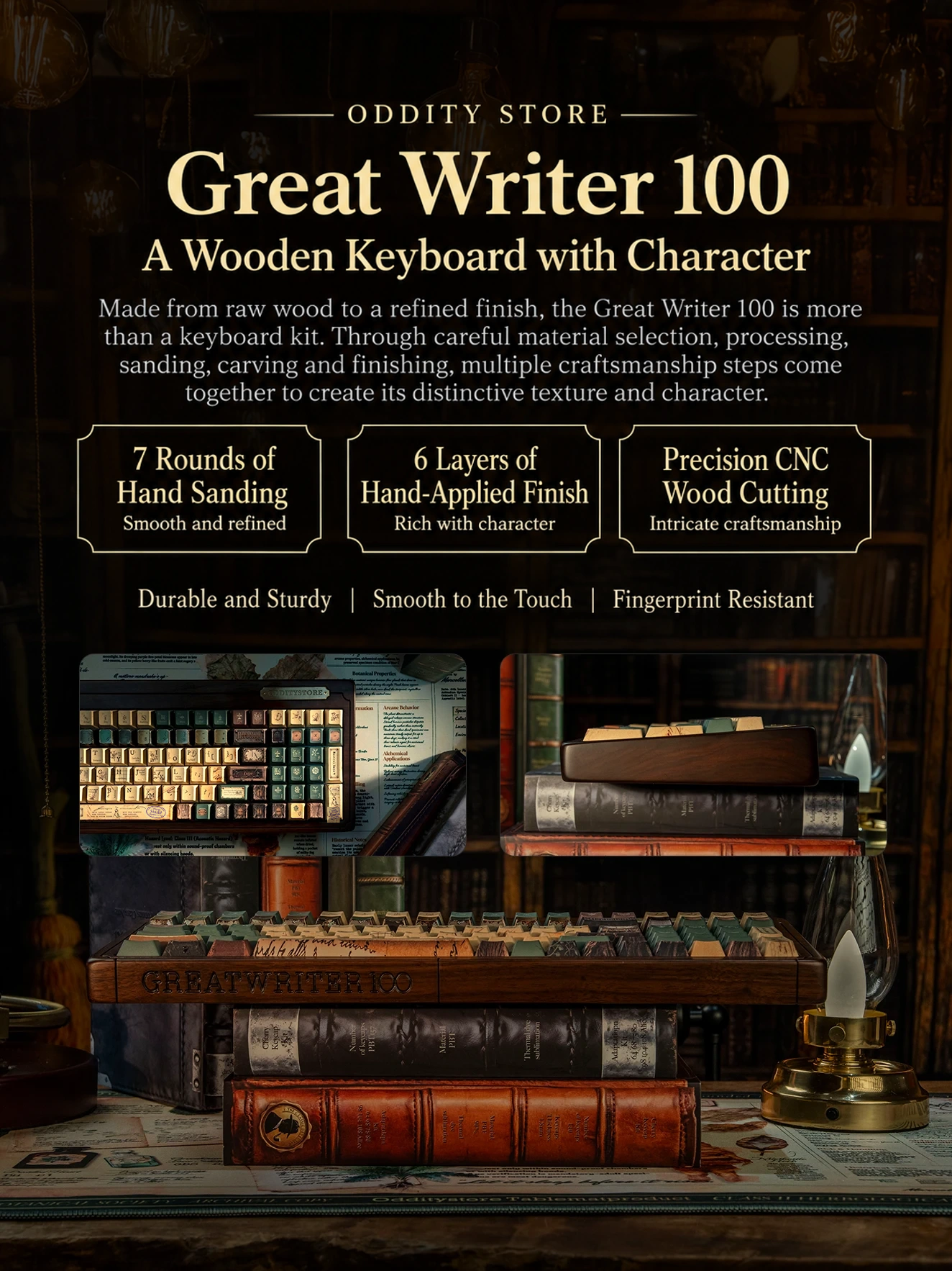 Great Writer 100 Keyboard Kit Product Details 6