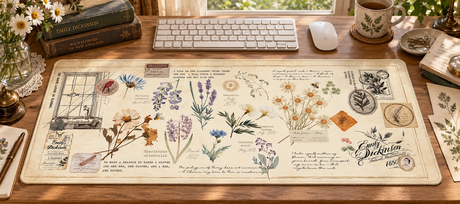 Dickinson's Specimen Desk Mat