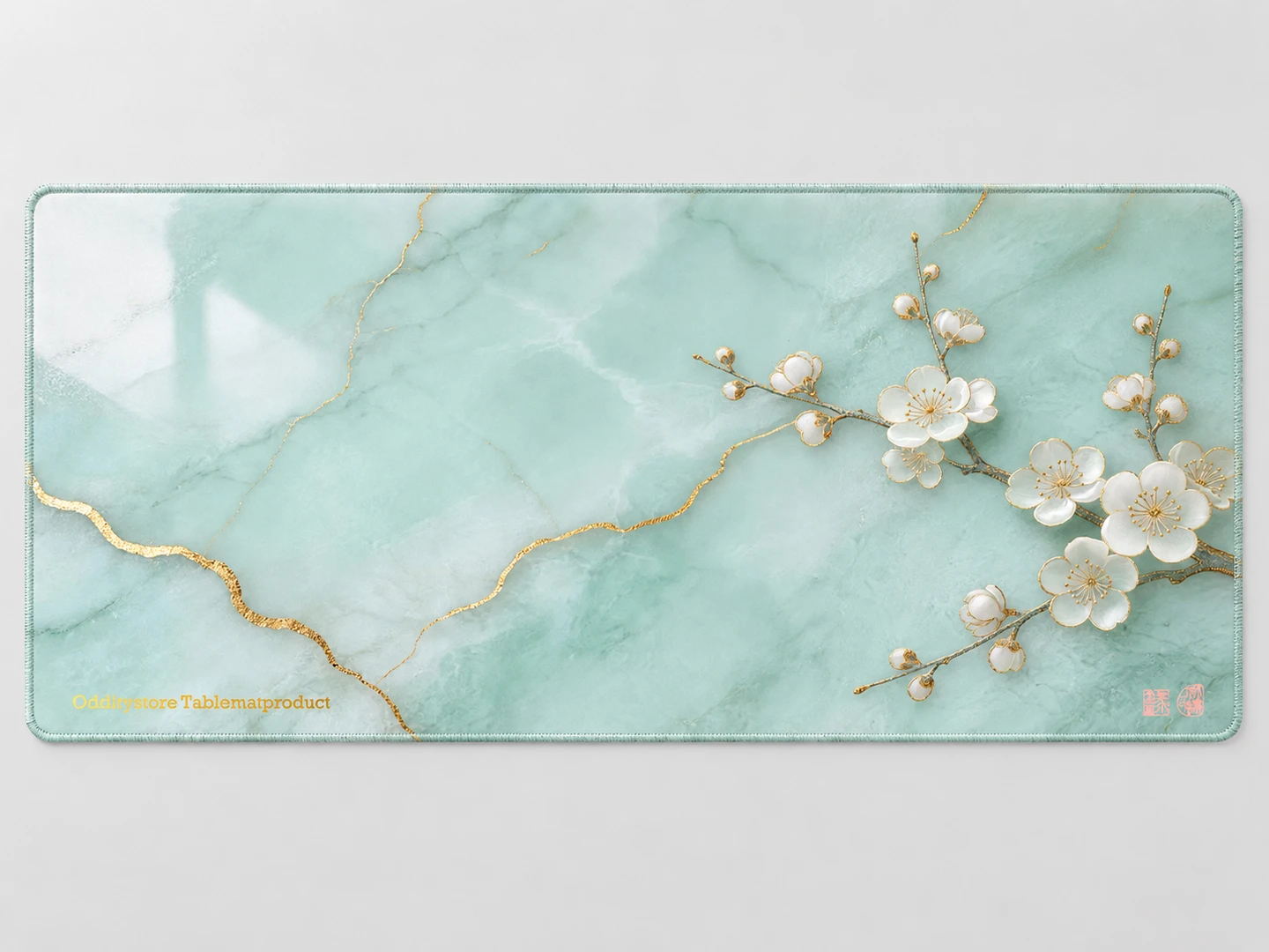 Li Qingzhao: Records of Metal and Stone Desk Mat — Full pattern