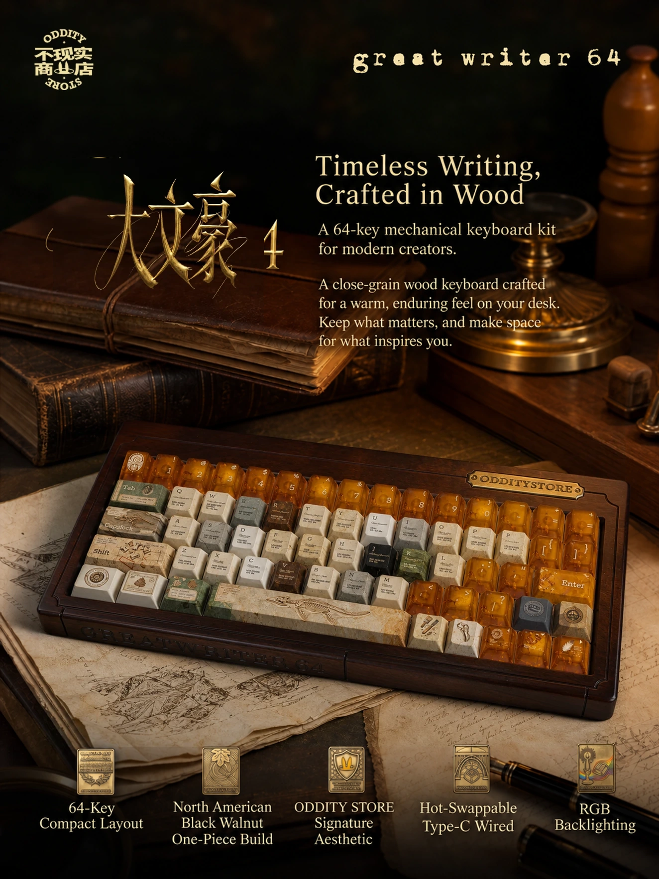 Great Writer 64 Design Story 1