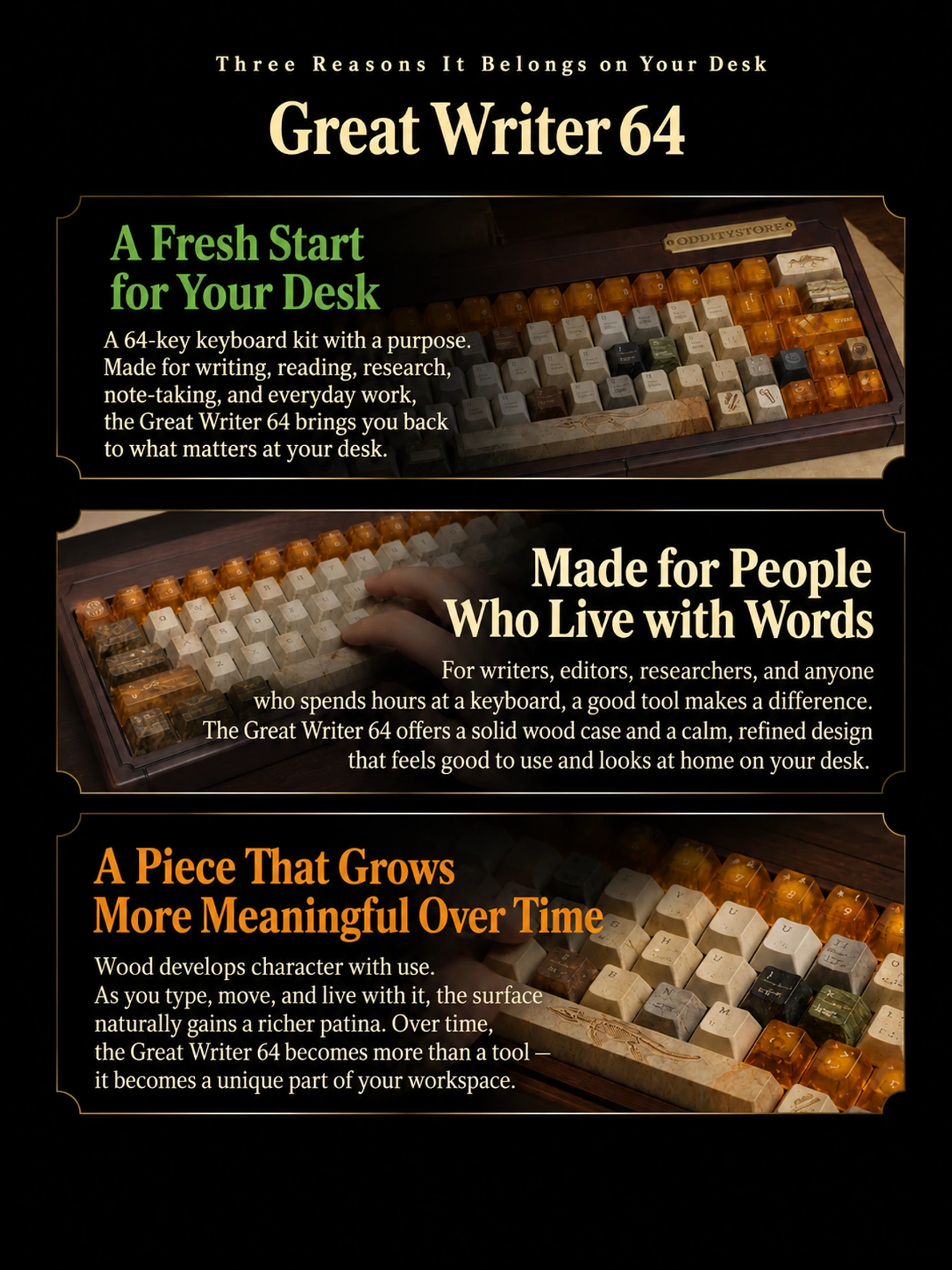 Great Writer 64 Product Details 2