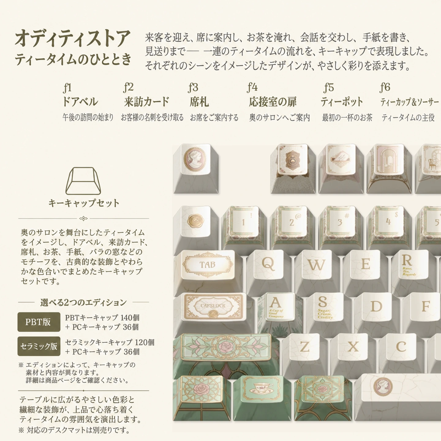 ジェーン・オースティン 茶の礼賛 製品詳細 2