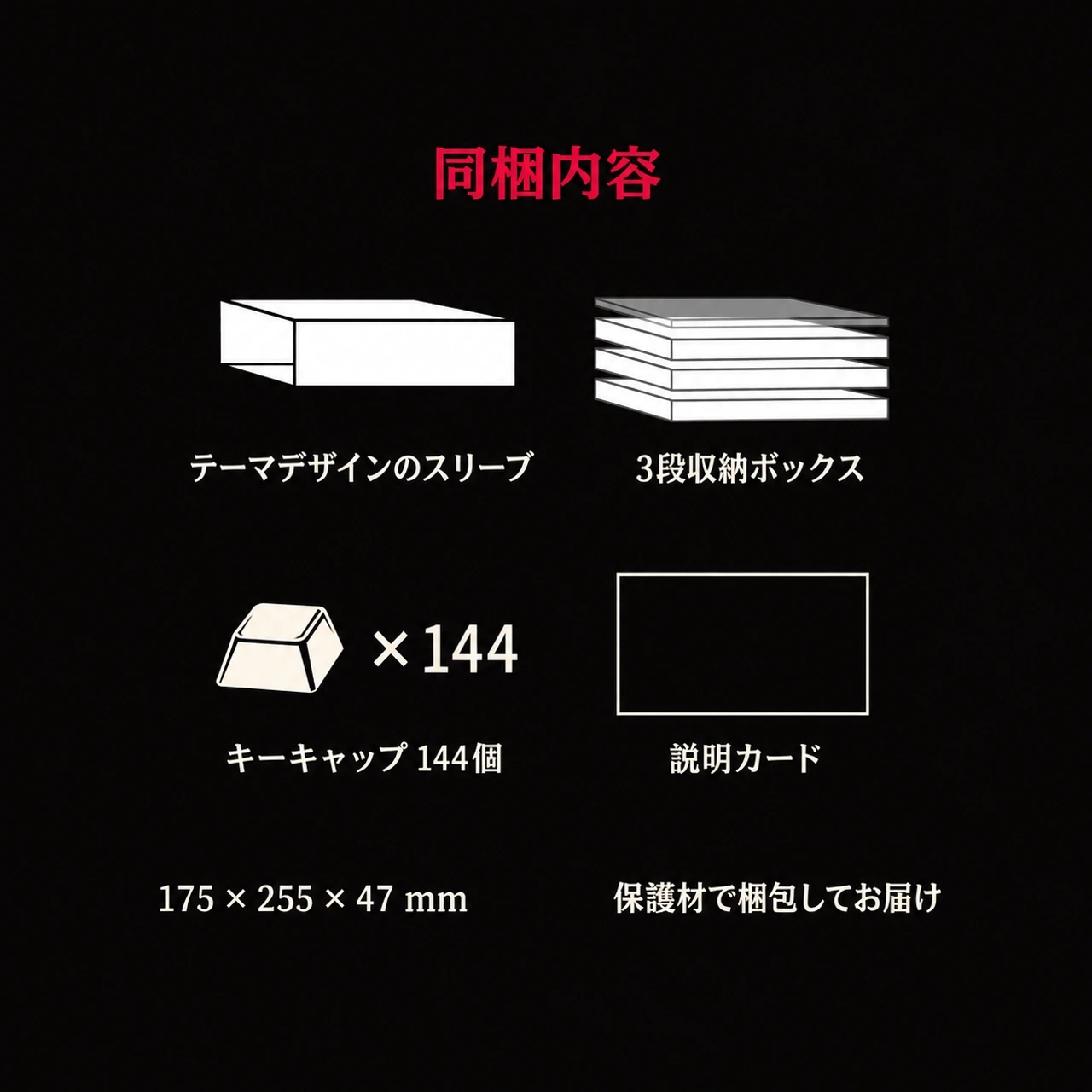 221Bの暗号ノート キーキャップセット 製品詳細 9