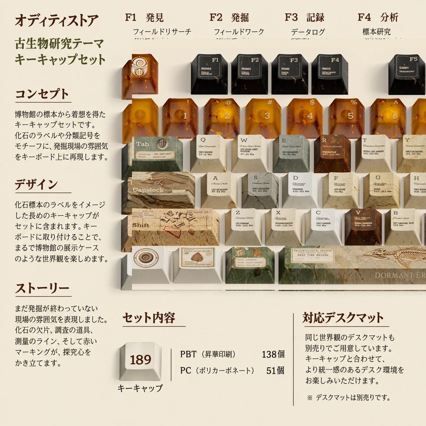 眠りの紀元 製品詳細 2