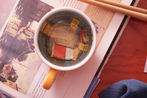 Van Gogh Bedroom Mug Product photograph 2