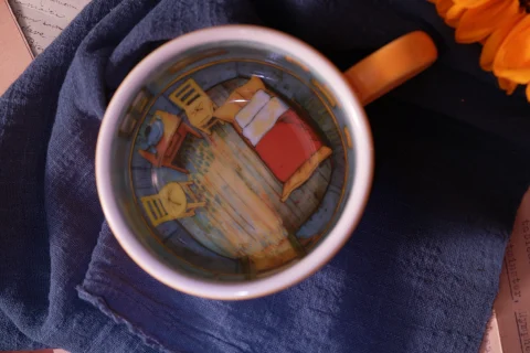Van Gogh Bedroom Mug Product photograph 3