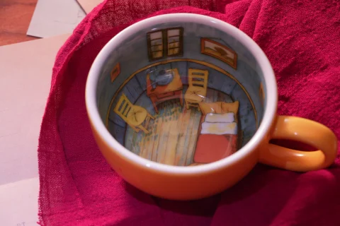 Van Gogh Bedroom Mug Product photograph 5